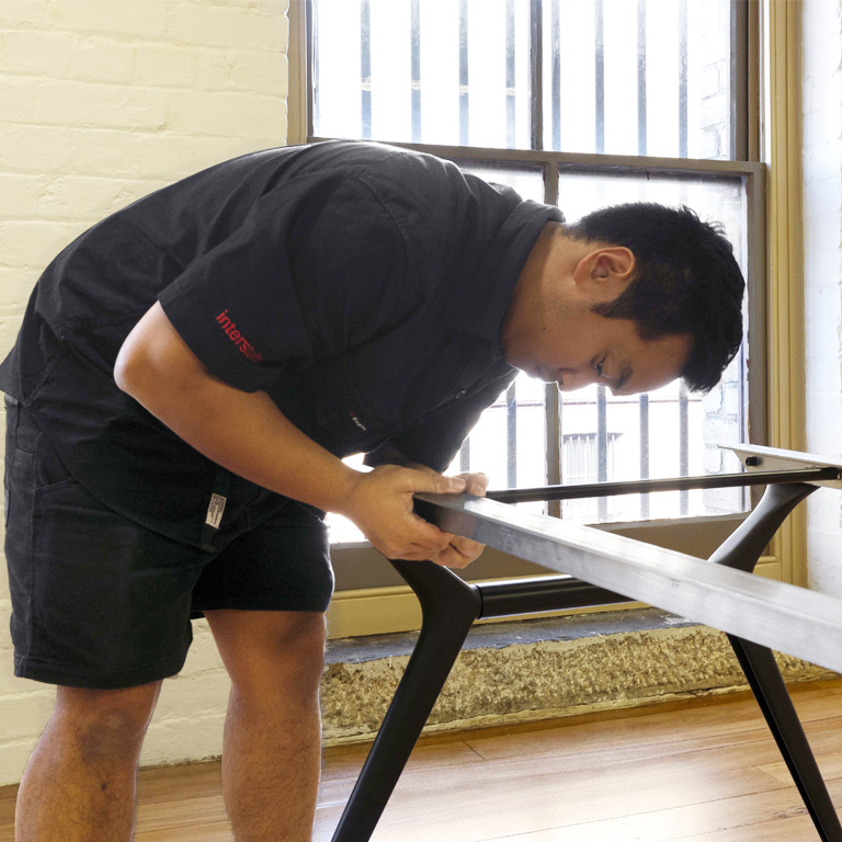 Emanate Install staff on site